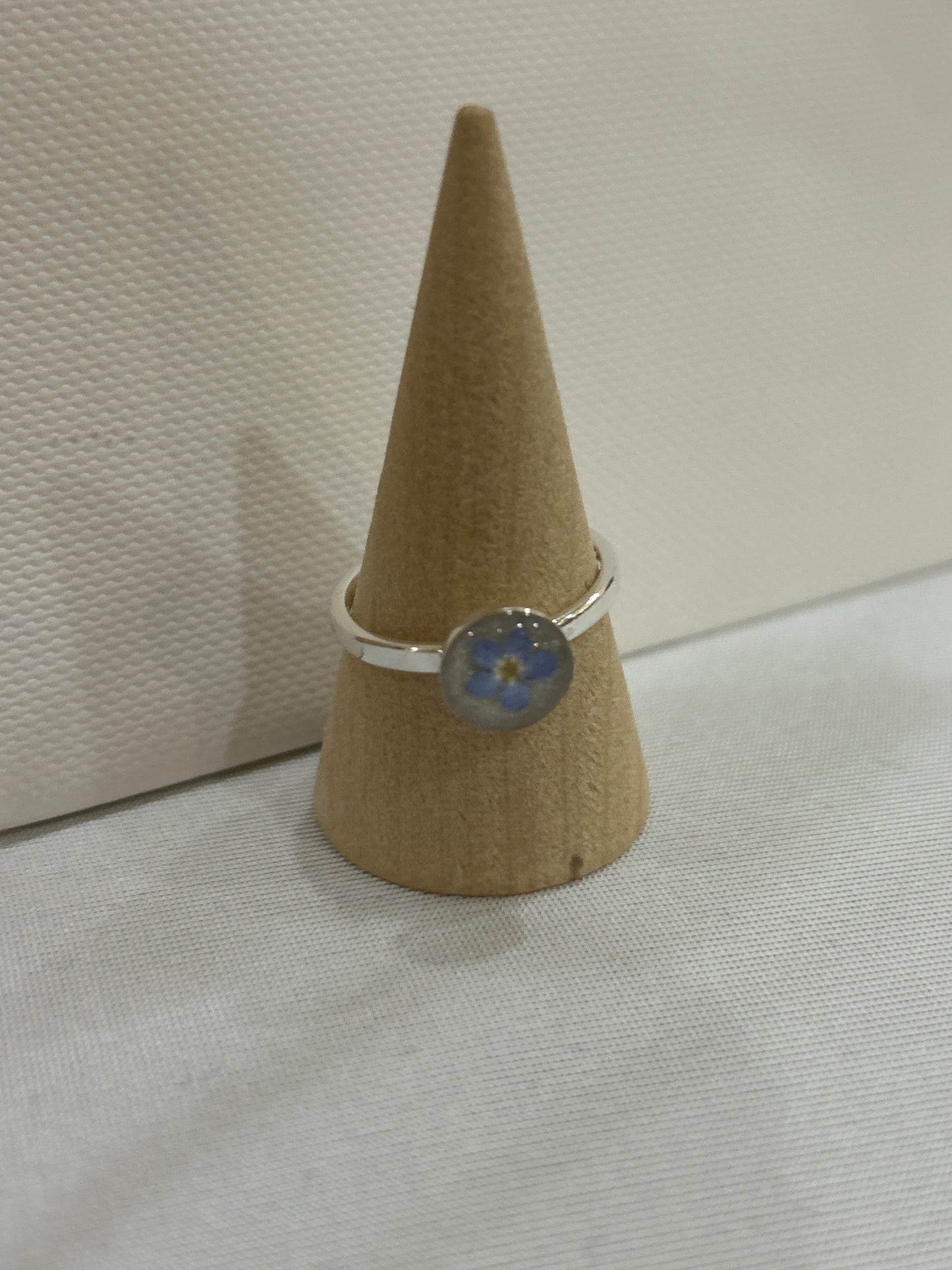Forget Me Not Circle Ring