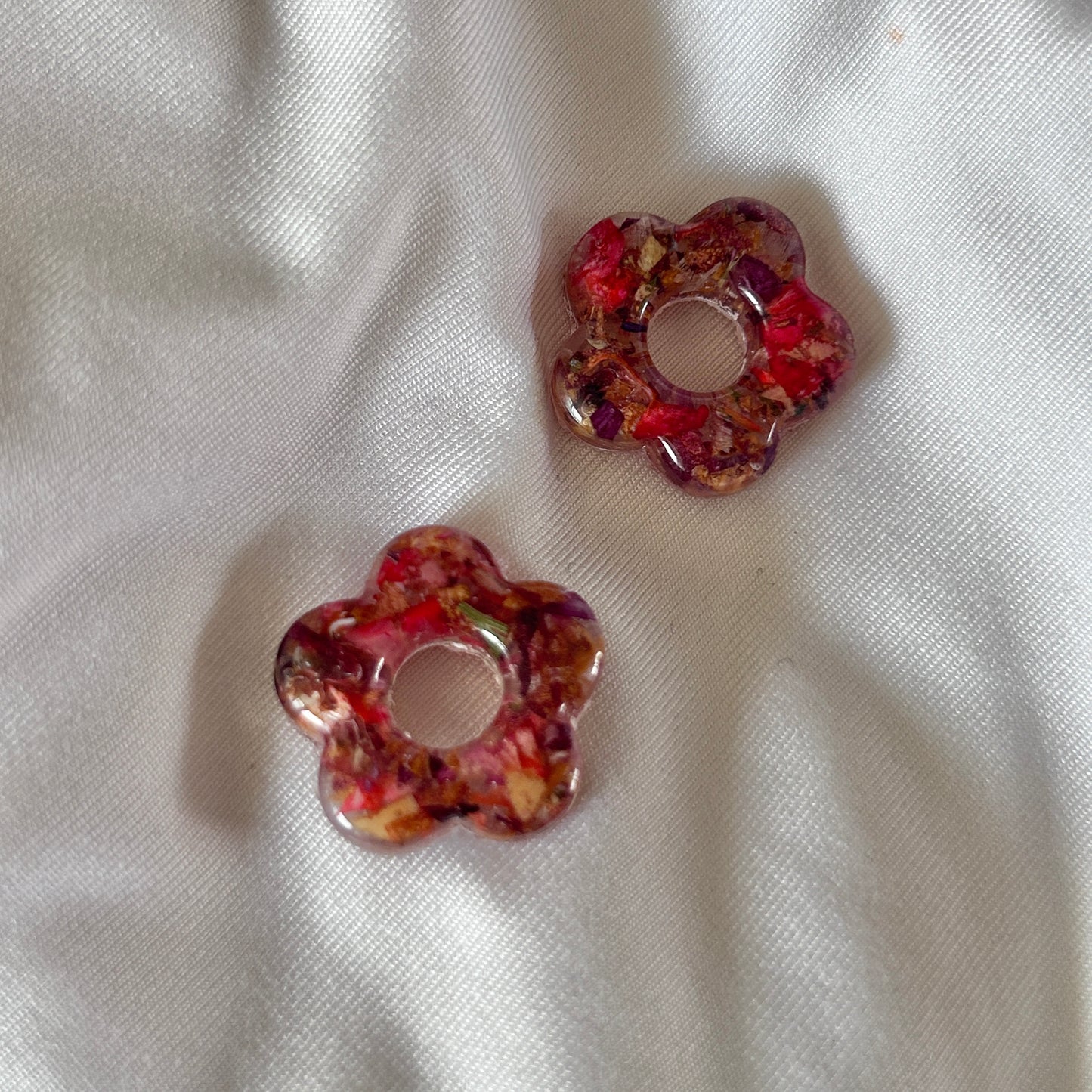 Crushed Rose & Lily Charms