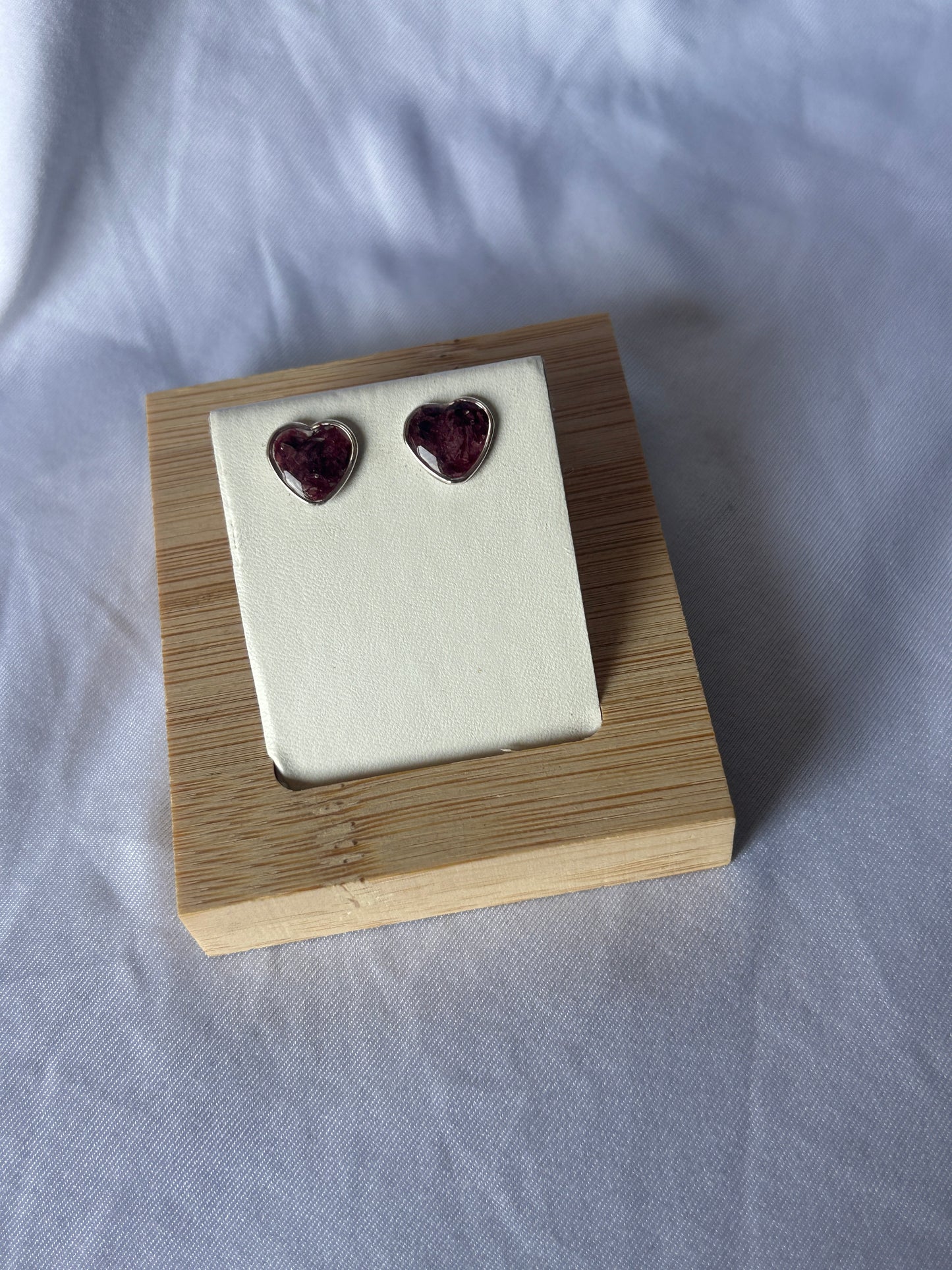 Crushed Poppy Studs