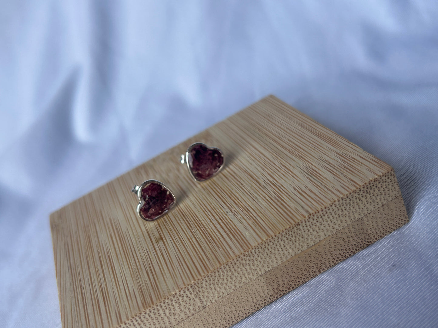 Crushed Poppy Studs