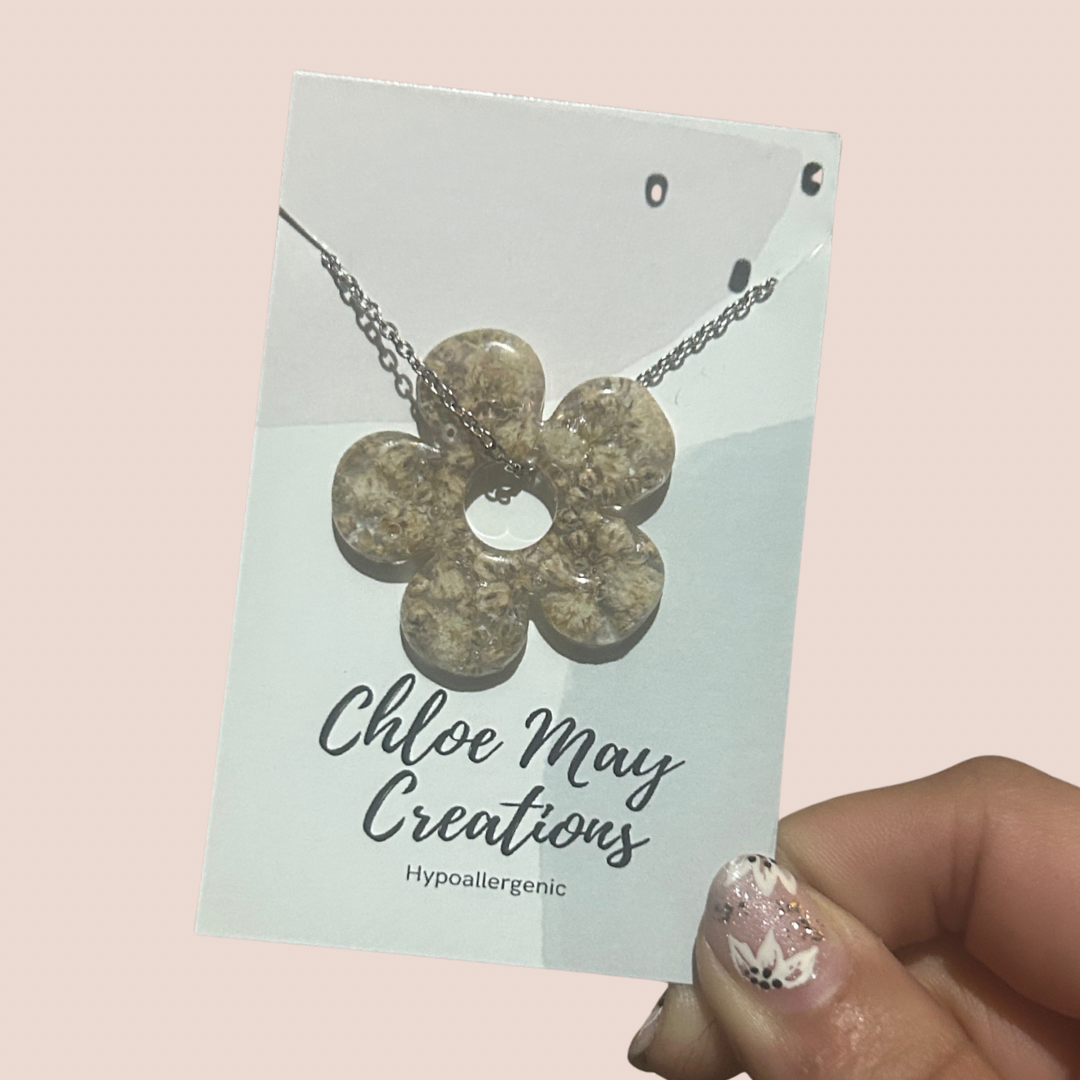 Gypsophila Flower Necklace