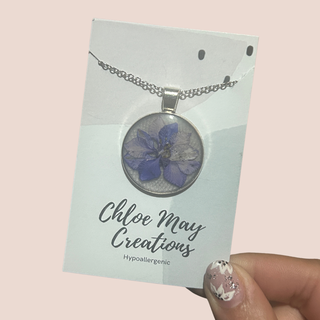 Larkspur Necklace