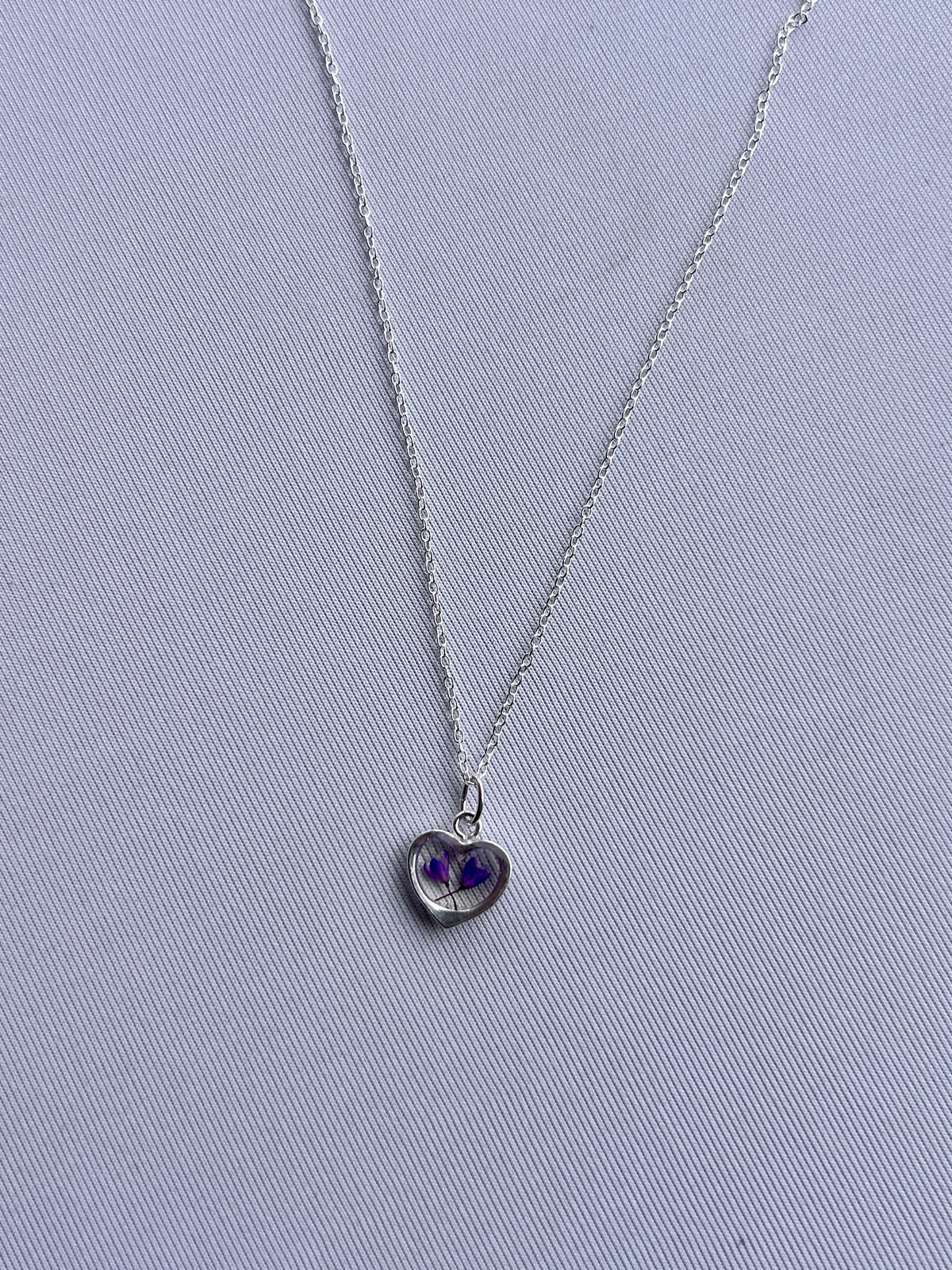 Blossom Heart Charm Necklaces