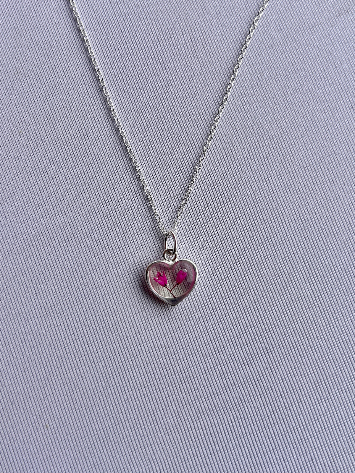 Blossom Heart Charm Necklaces