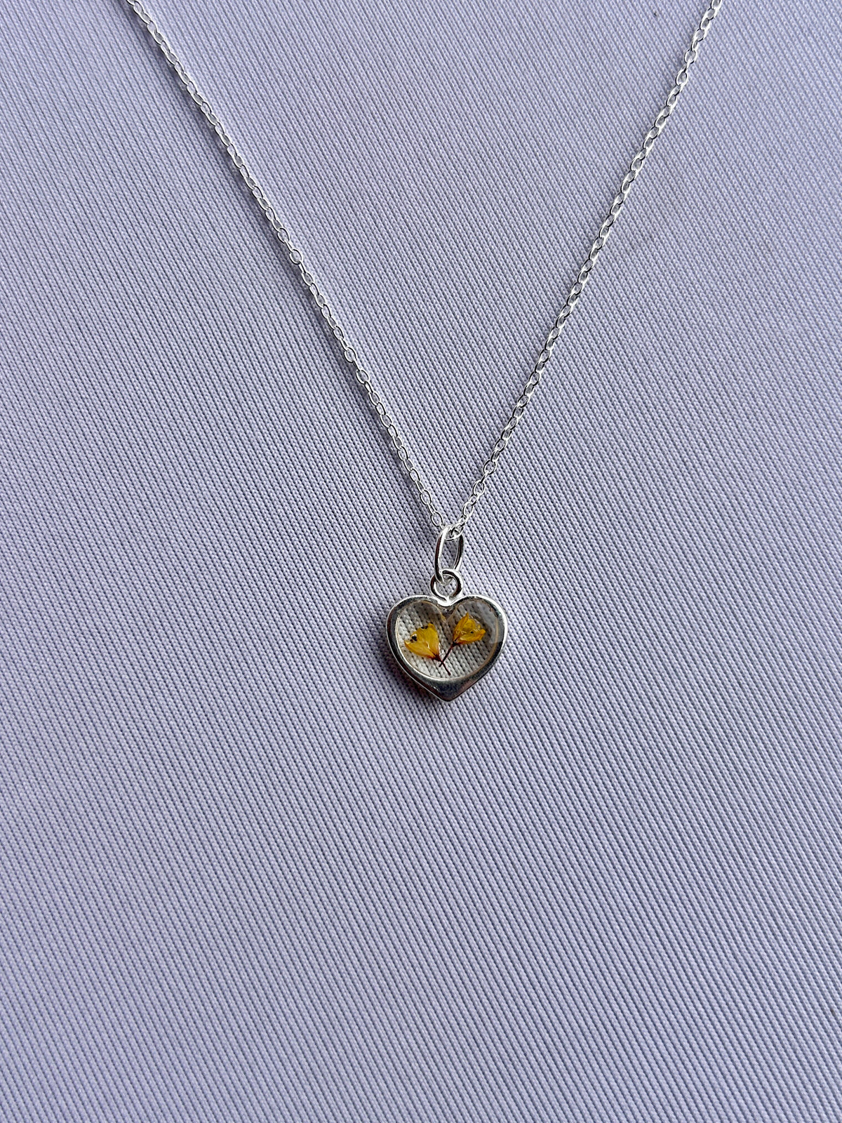 Blossom Heart Charm Necklaces