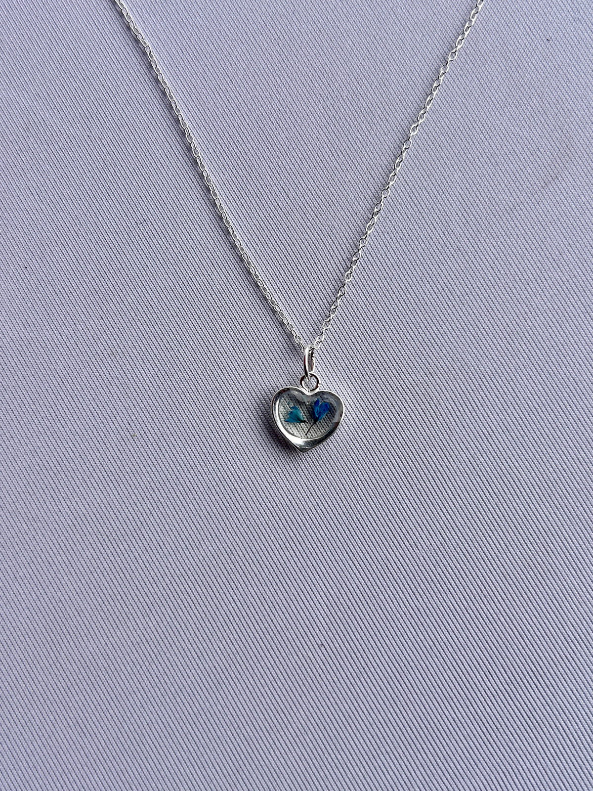Blossom Heart Charm Necklaces