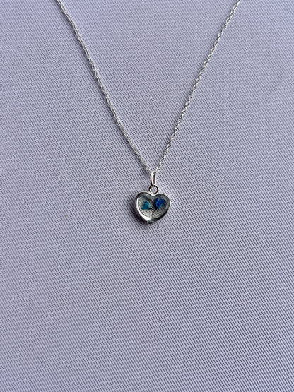 Blossom Heart Charm Necklaces