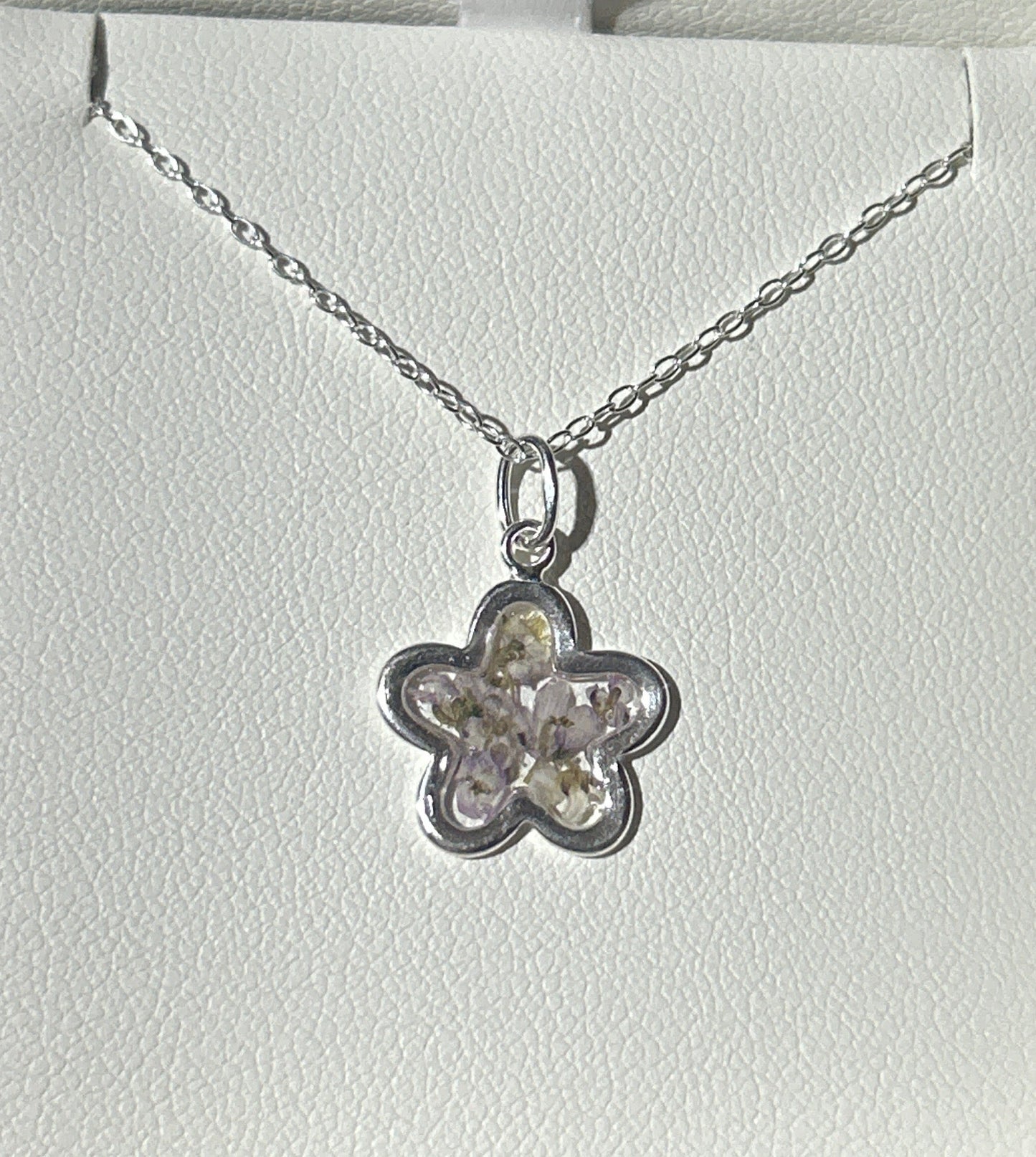 Wildflower Flower Pendant Necklace