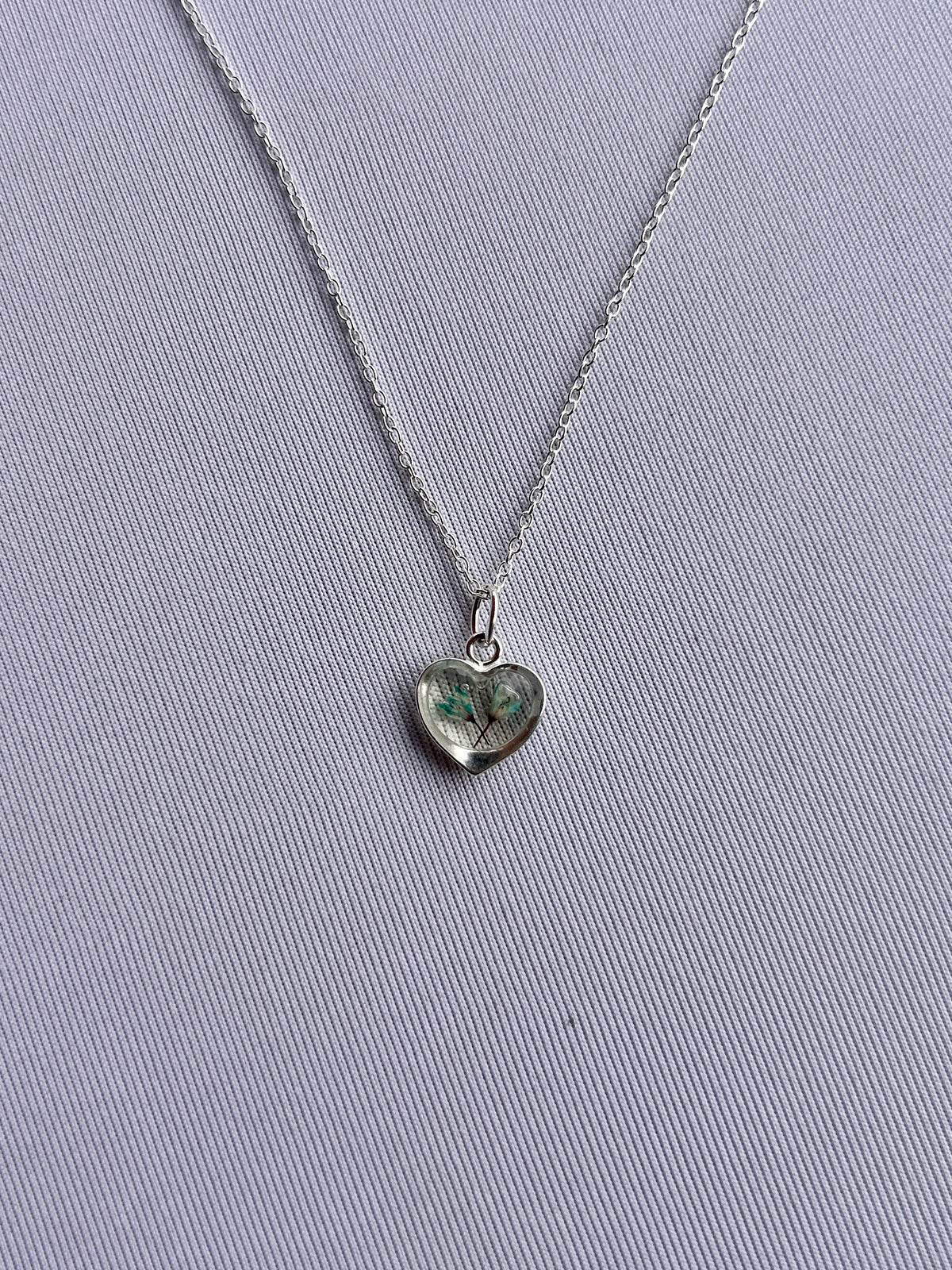 Blossom Heart Charm Necklaces
