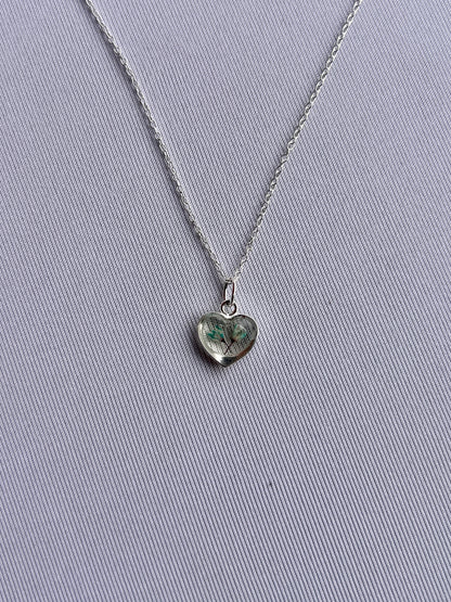 Blossom Heart Charm Necklaces