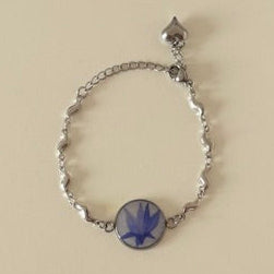 Cornflower Stainless Steel Bracelet