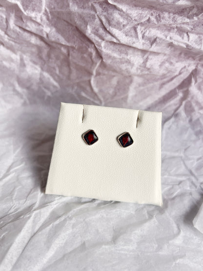 Dainty Cherry Blossom Diamond Studs