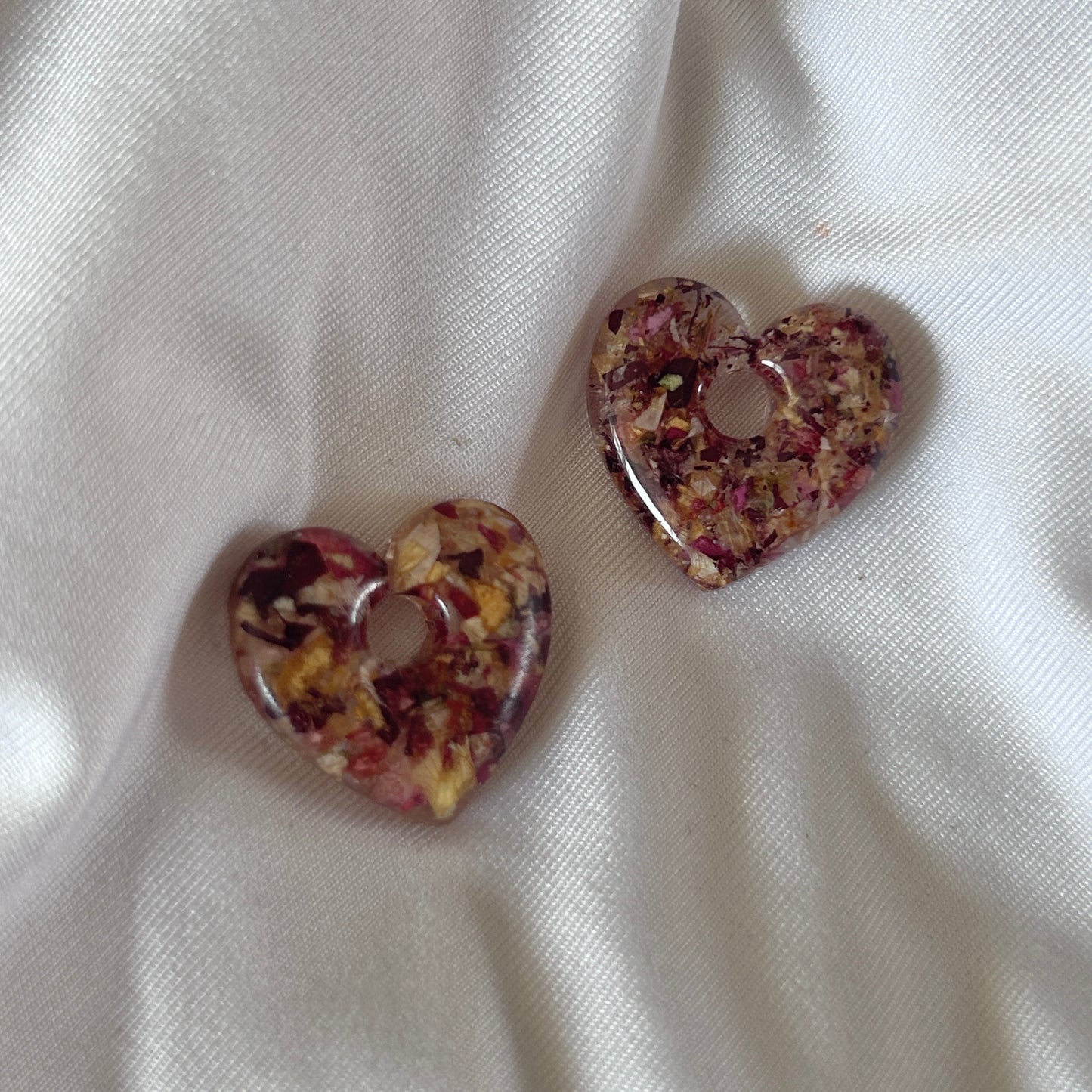 Crushed Rose & Lily Charms