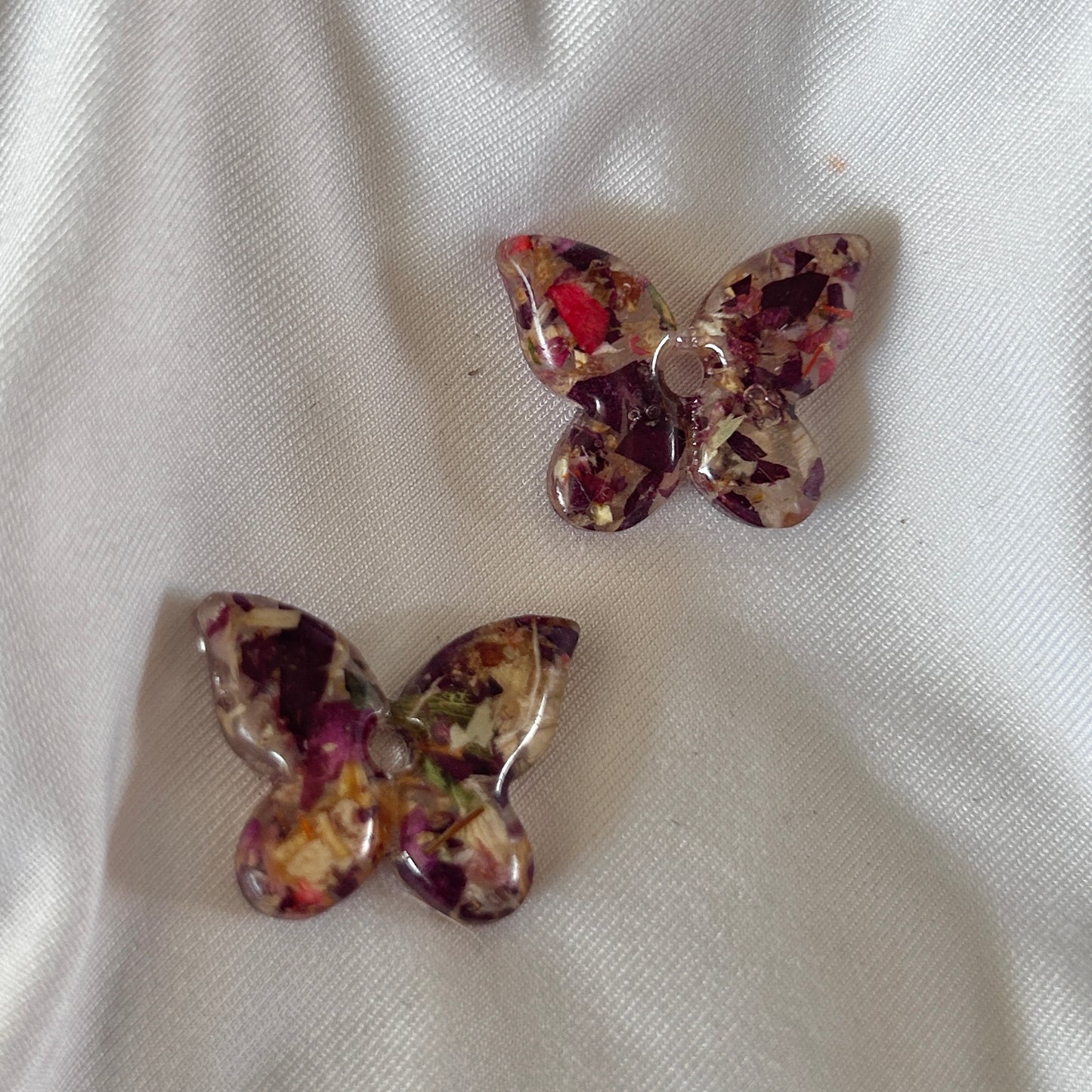 Crushed Rose & Lily Charms