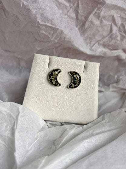 Cow Parsley Moon Studs