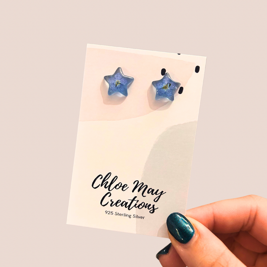 Forget Me Not Studs