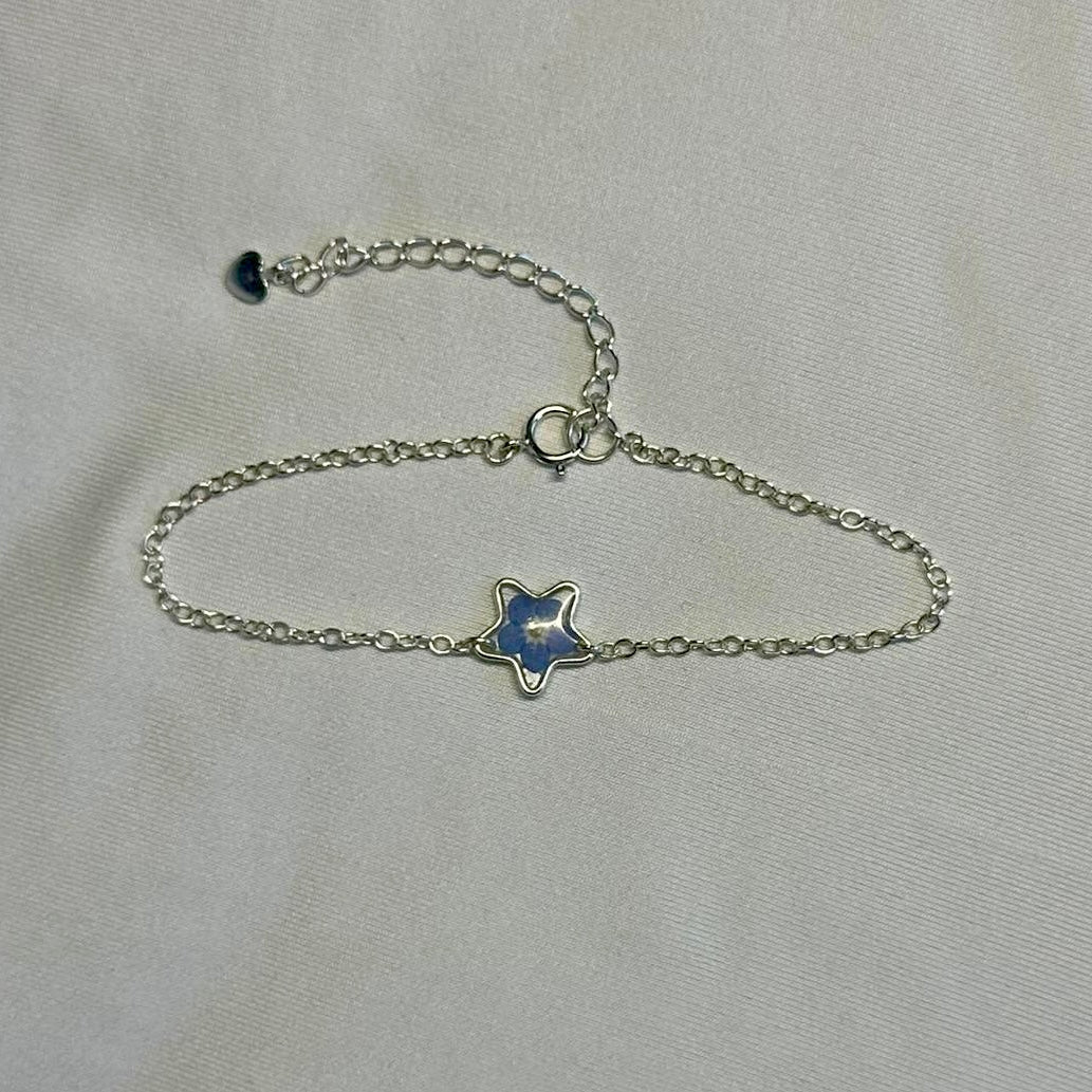 Forget Me Not Star Bracelet