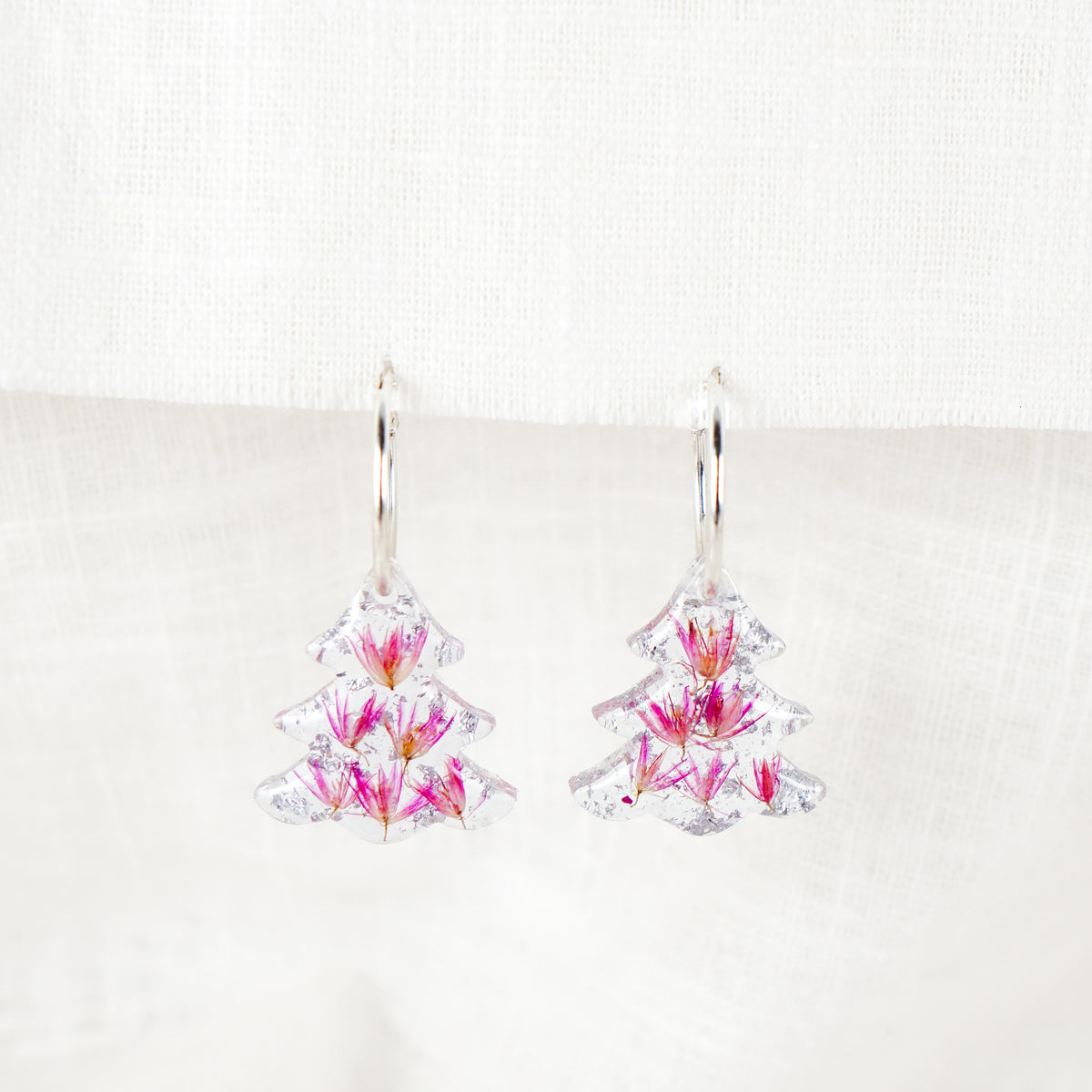 Christmas Tree Hoop Charms