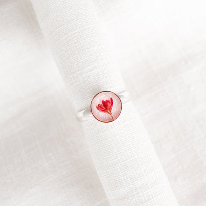 Cherry Blossom Circle Size Adjustable Ring