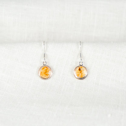 Crushed Lily of the Valley Eternal Hook Earrings May Birth Flower