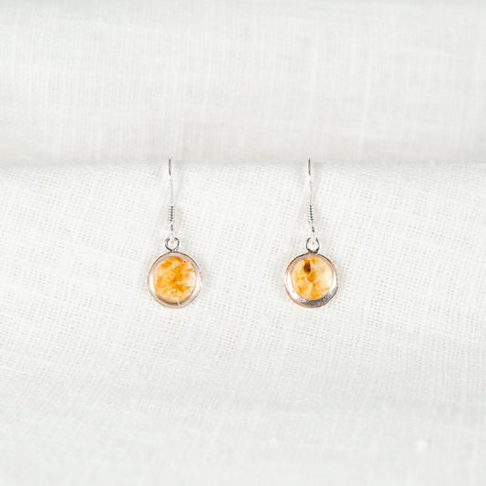 Crushed Lily of the Valley Eternal Hook Earrings May Birth Flower